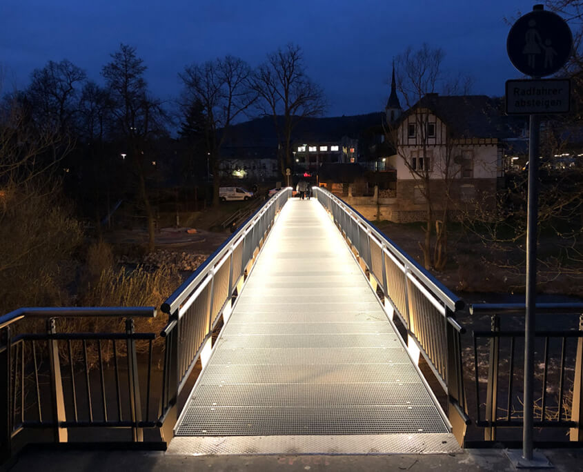 Schillersteg in Kirn fertiggestellt